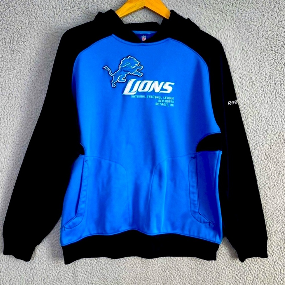 Reebok Men's NFL Detroit Lions Hoodie